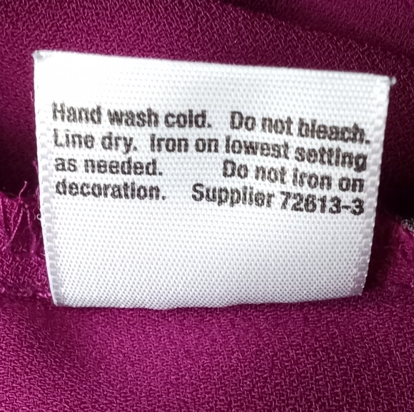 ANA | Fuchsia Studded Raw Hem Semi Sheer Tank Top | PL - Picture 6 of 7